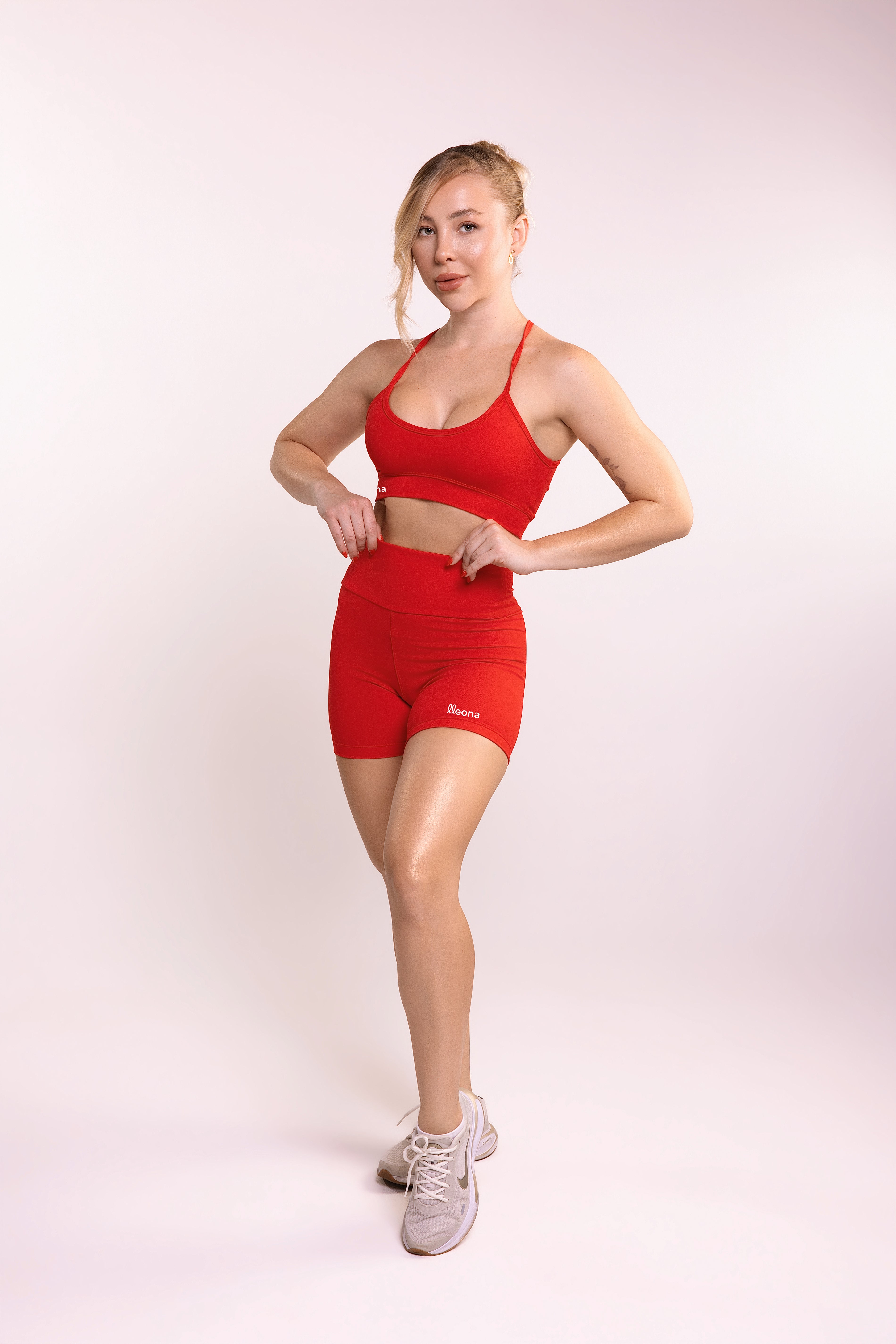 Short Noir Vermelho