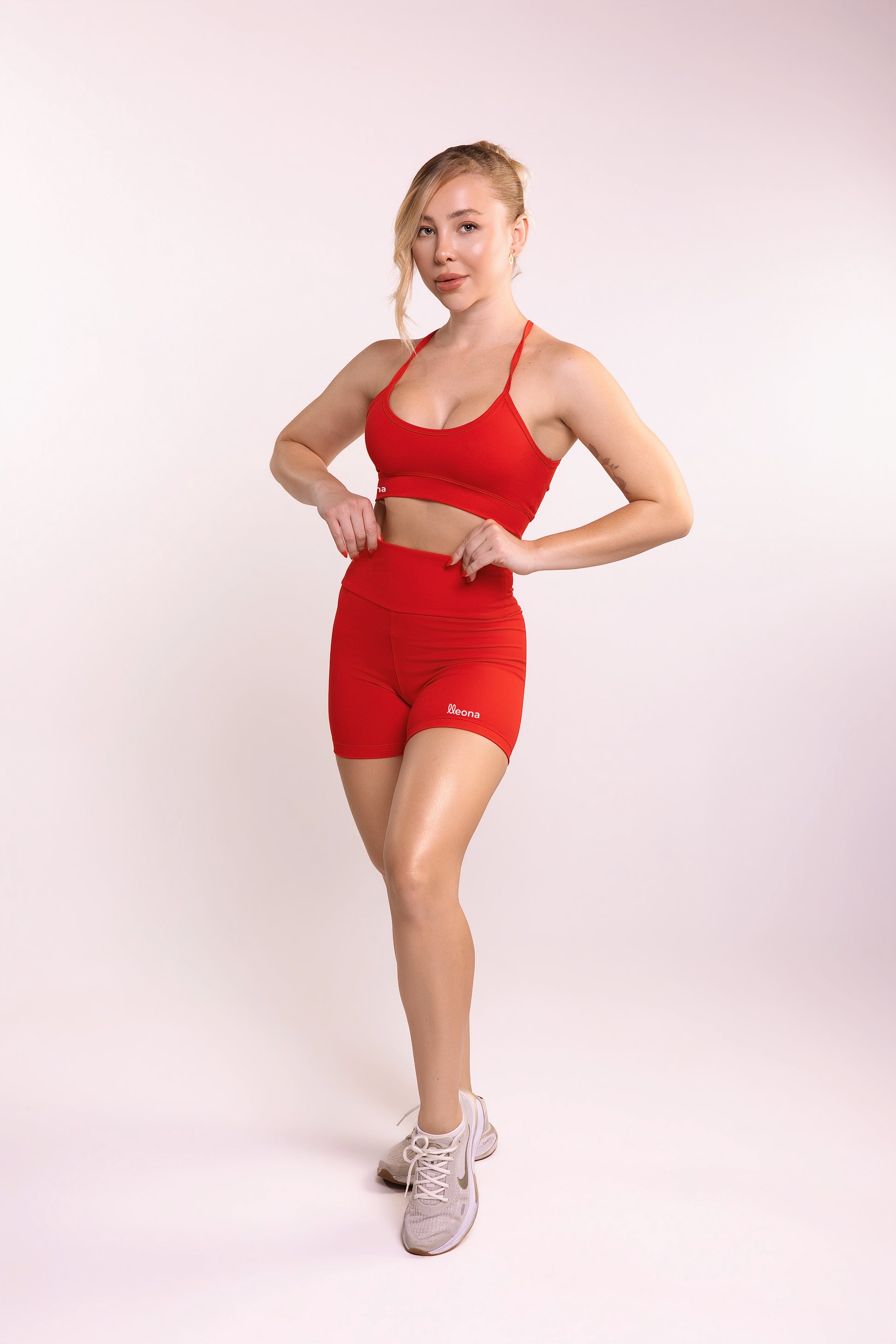 Short Noir Vermelho