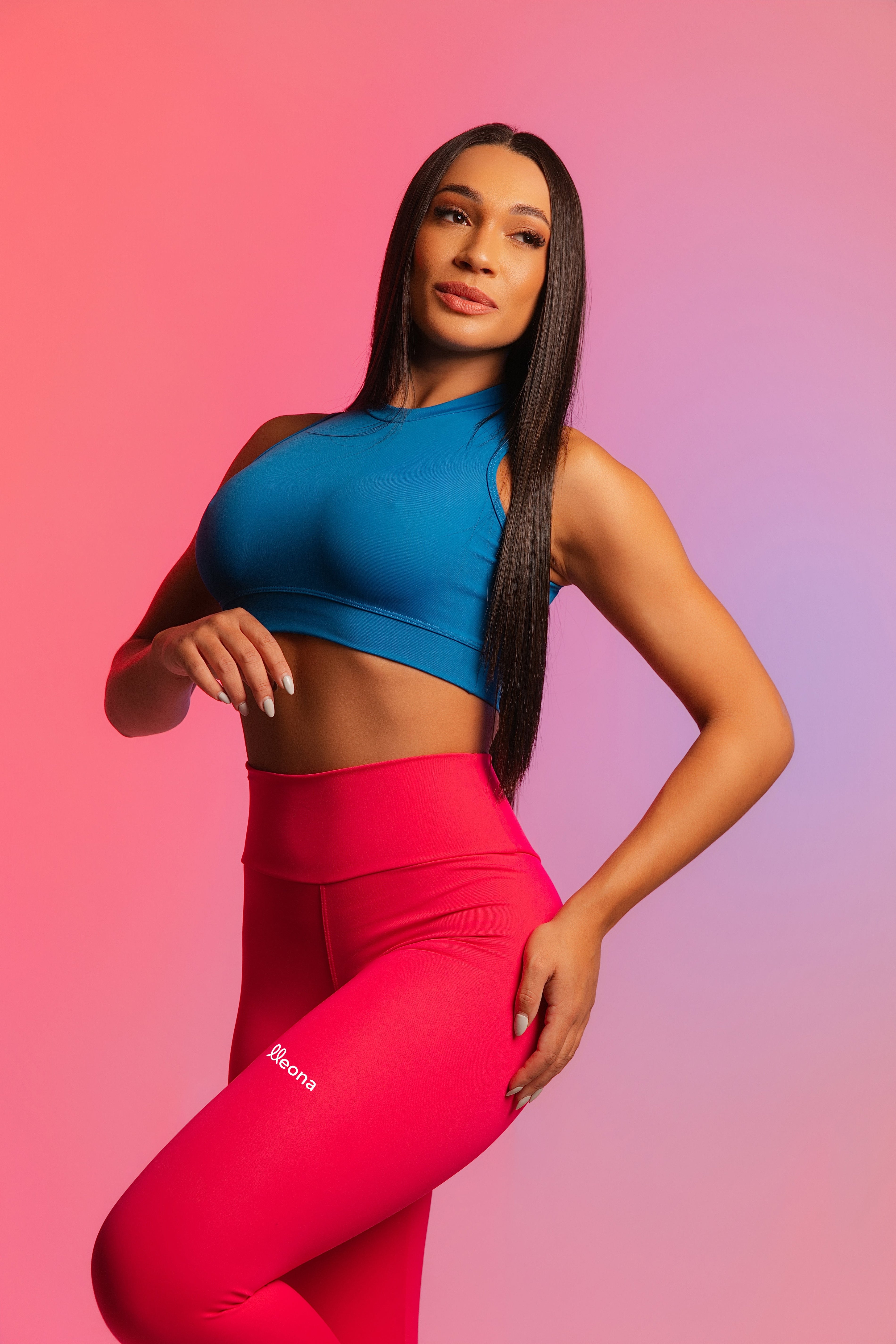 Legging Max Rosa